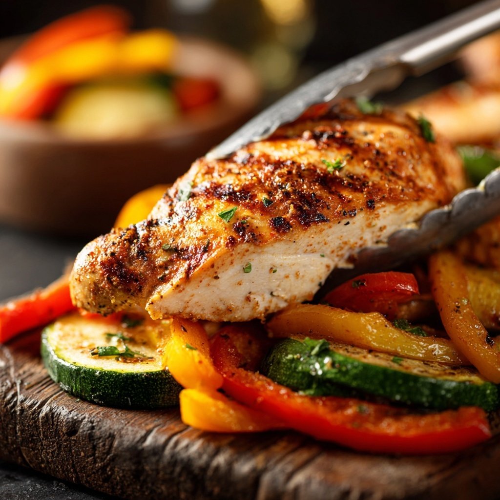 Chicken Breast with Veggies