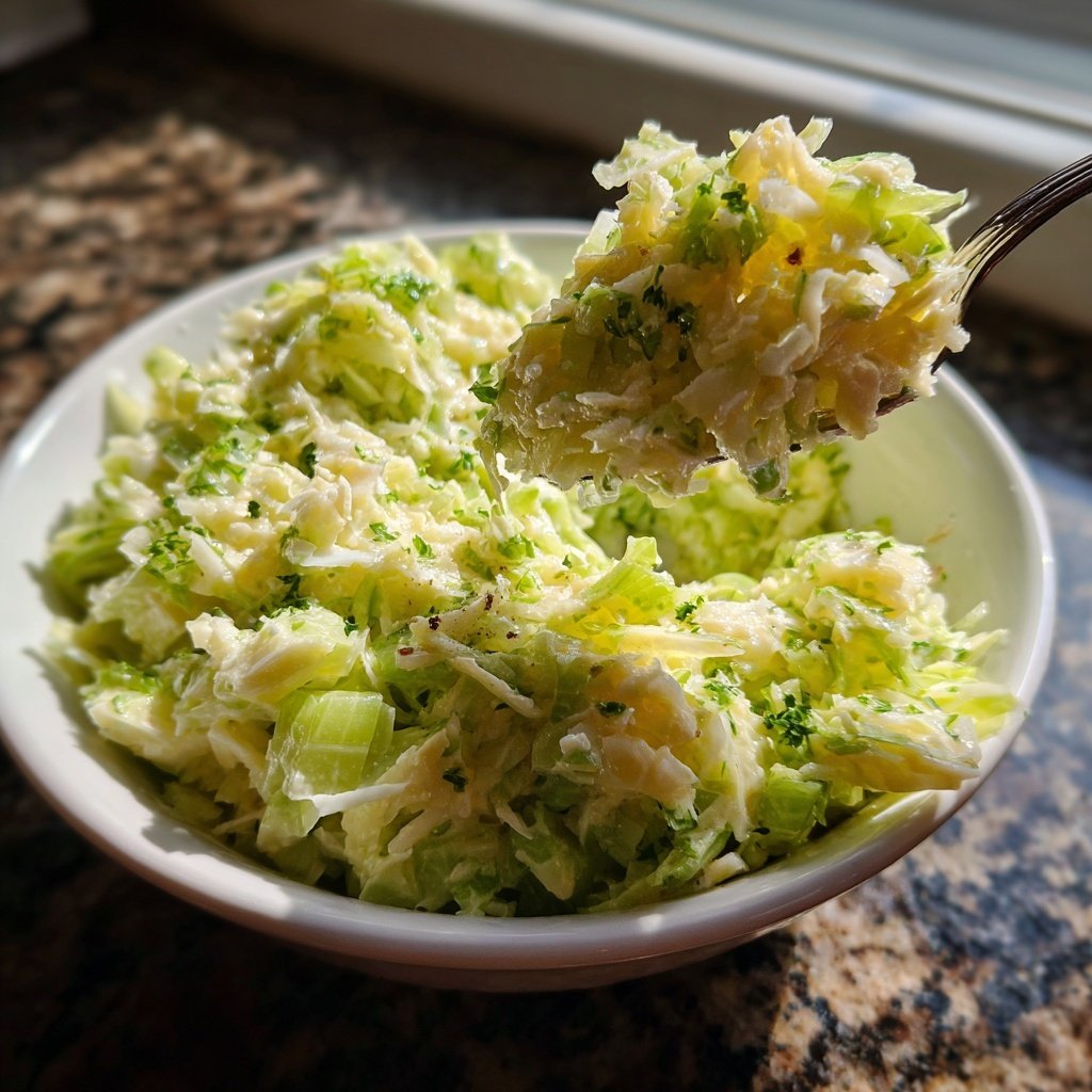 Creamy Celery Salad With Parmesan