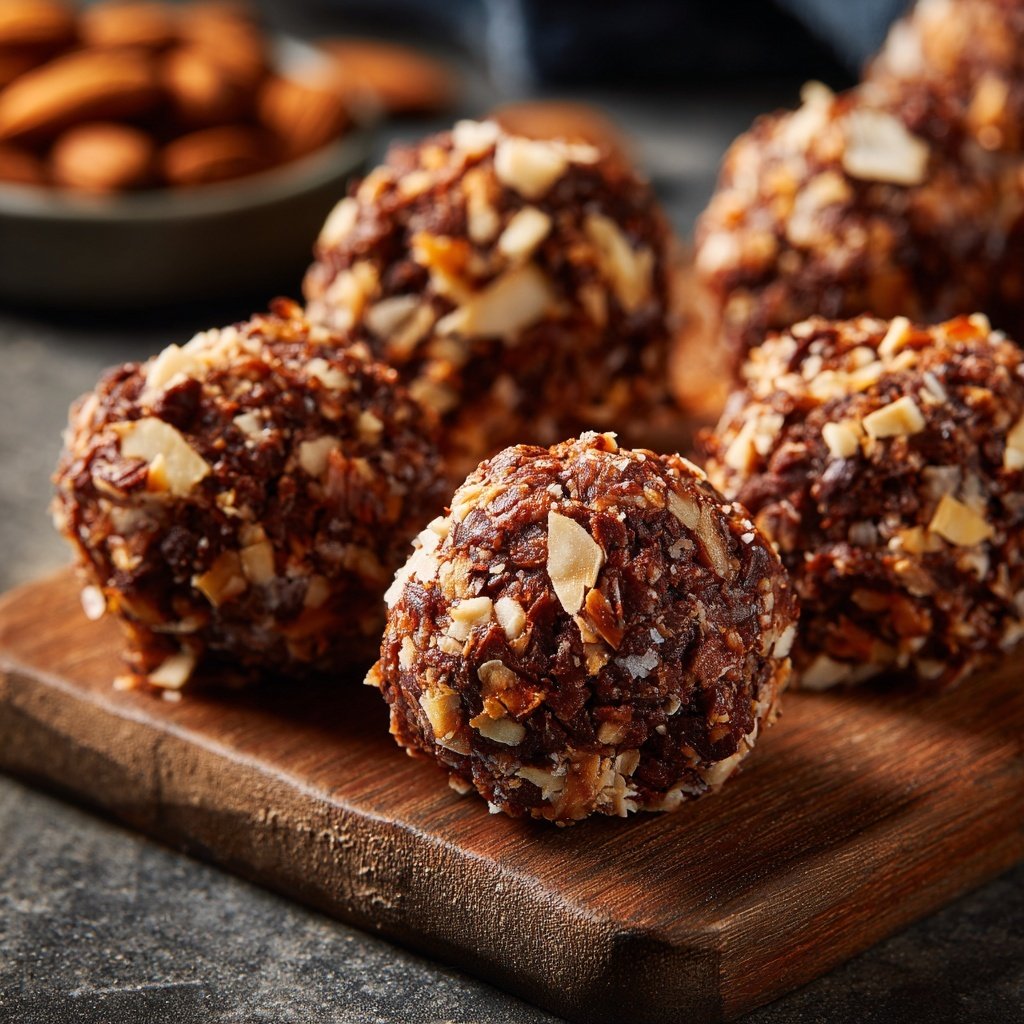 Chocolate Coconut Almond Snack Bites
