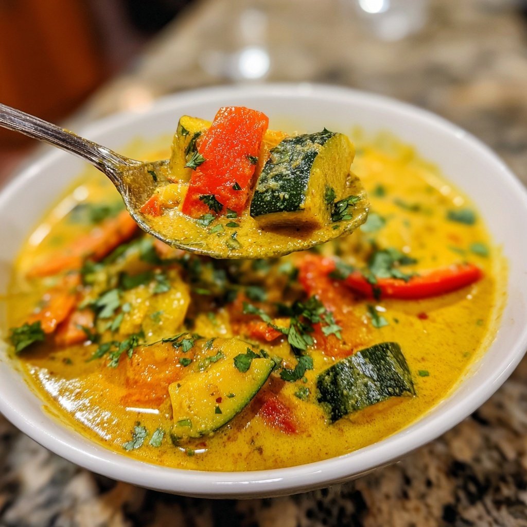 Jamaican Coconut Vegetable Curry