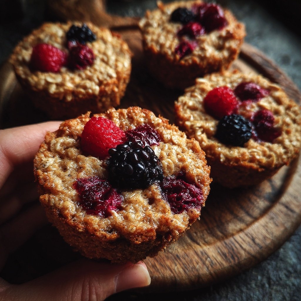 Valentines Snacks Mini Oatmeal Cups