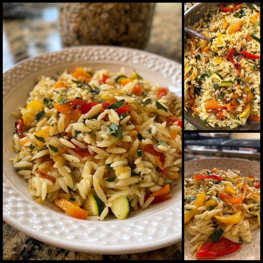 Sunday Roasted Vegetable Orzo