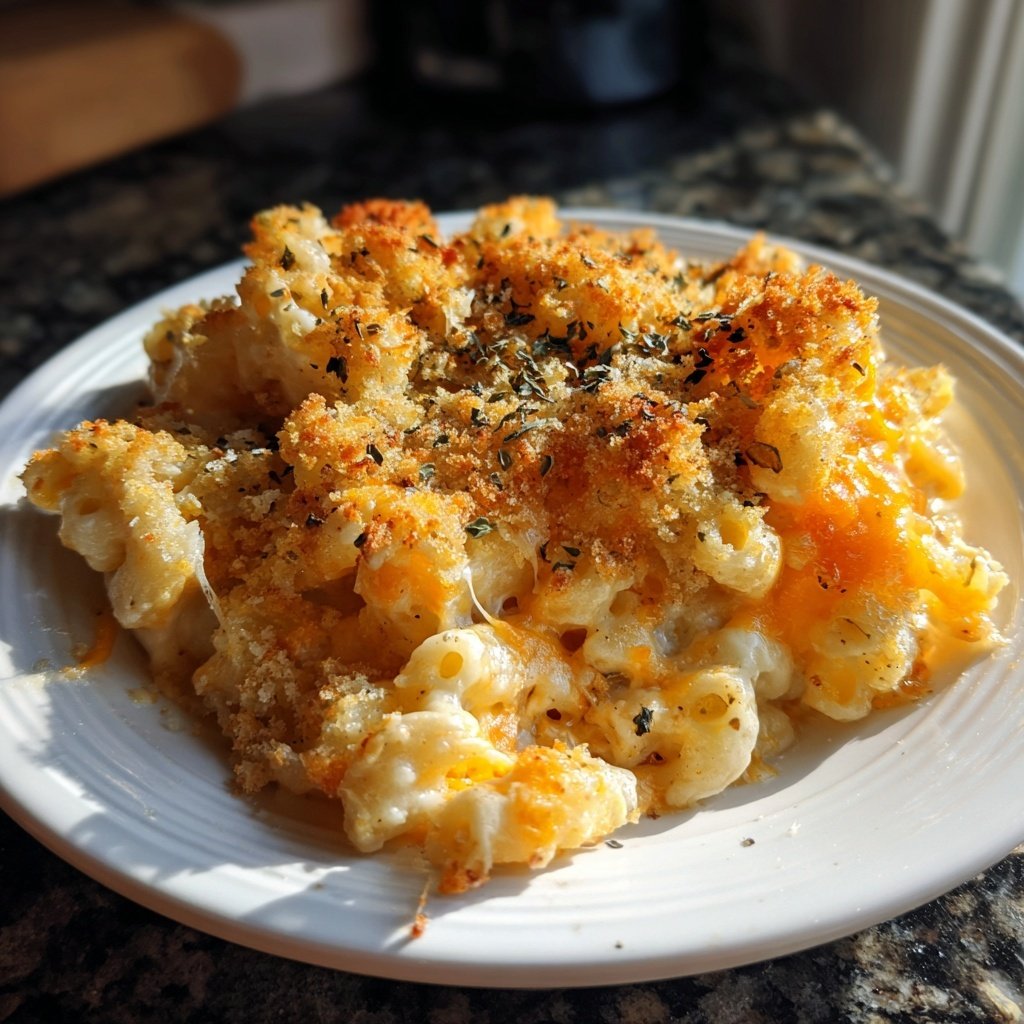 Comfort Food Baked Mac And Cheese